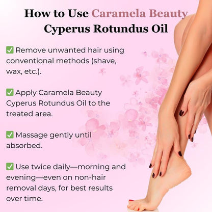Caramela Hair Removal Oil